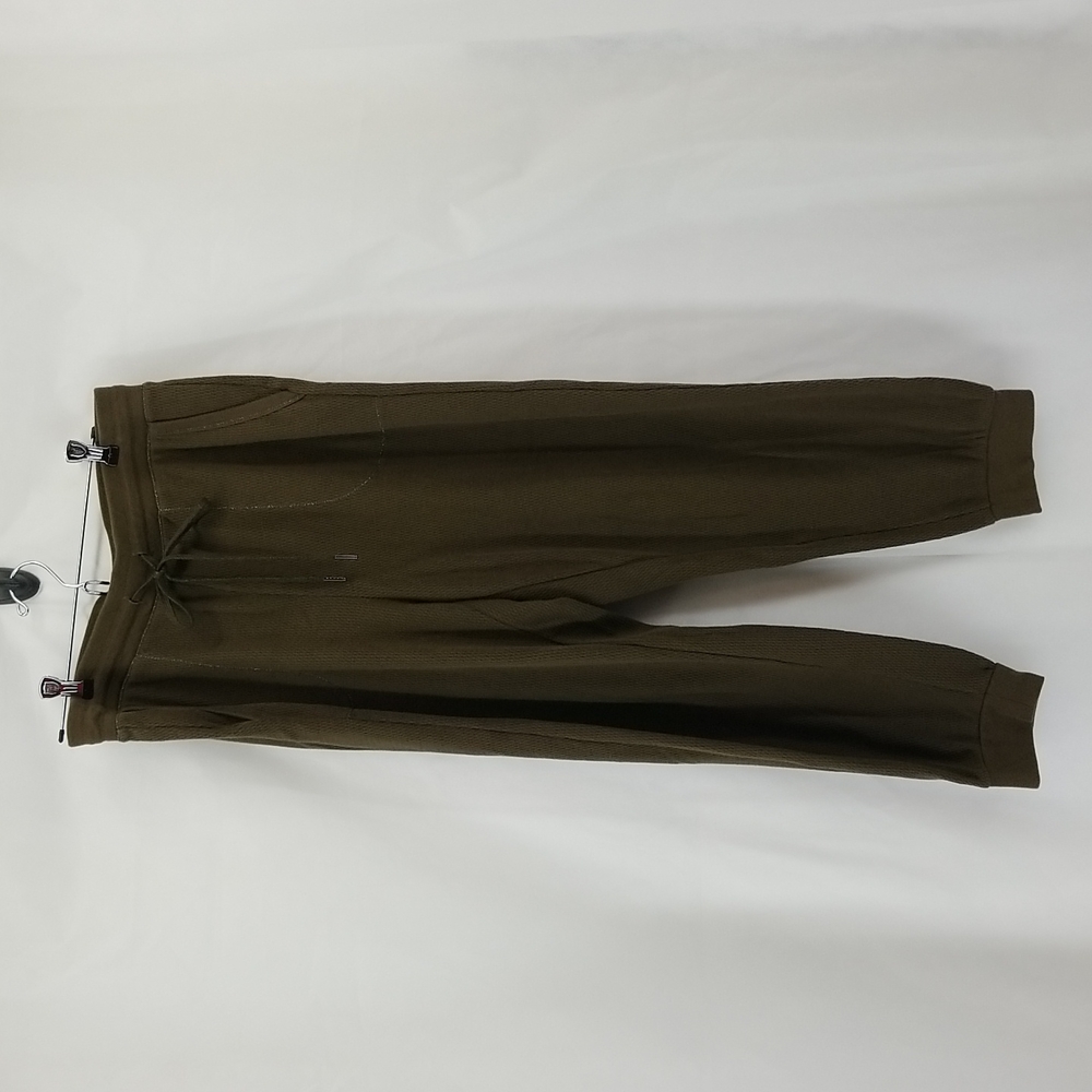BANANA REPUBLIC OUTLET Brown Thermal Waffle Knit Drawstring Jogger